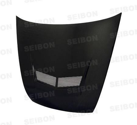 Seibon - 2003-2007 Honda Accord Sedan Seibon Carbon Fiber Hood - VSII Style