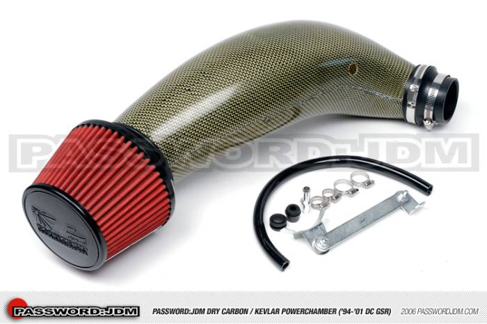 Password JDM - 1994-2001 Acura Integra Password:JDM Dry Carbon Kevlar PowerChamber Intake