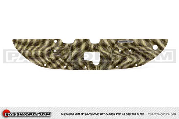 Password JDM - 1996-2000 Honda Civic EK Password:JDM Dry Carbon Kevlar Cooling Plate