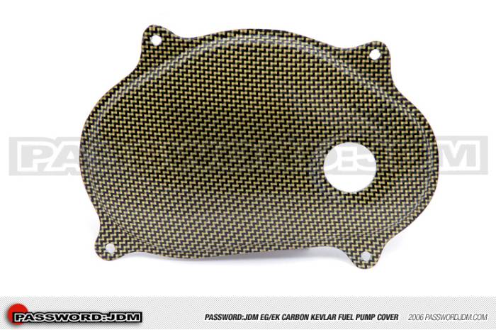 Password JDM - 1996-2000 Honda Civic EK Password:JDM Dry Carbon Kevlar Fuel Pump Cover