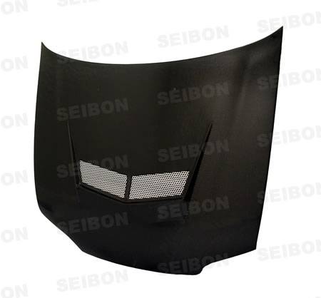 Seibon - 1992-1995 Honda Civic Sedan Seibon Carbon Fiber Hood - VSII Style