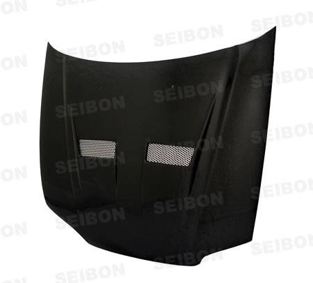 Seibon - 1992-1995 Honda Civic Sedan Seibon Carbon Fiber Hood - XT Style