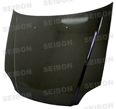 Seibon - 99-00 Civic Seibon Carbon Fiber Hood - OEM Style