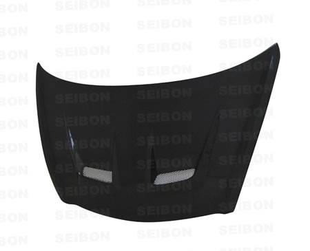 Seibon - 2007-2008 Honda Fit Seibon Carbon Fiber Hood - DV Style