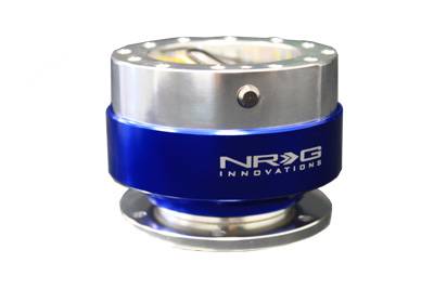 NRG Innovations - NRG Innovations Quick Release Gen 1.0 (Silver Body w/ Blue Ring)