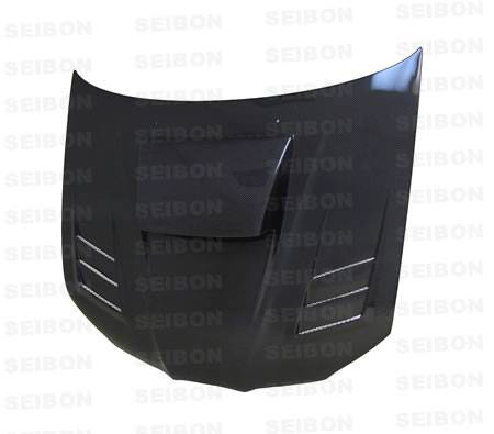 Seibon - 2006-2007 Subaru WRX and STI Seibon Carbon Fiber Hood - CWII Style