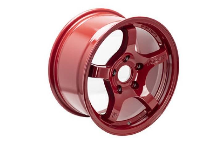 Gram Lights - Gram Lights 57CR 18x8.5 +45 5-100 Milano Red Wheel (Min Order Qty Of 20) WGCRV45DMRP