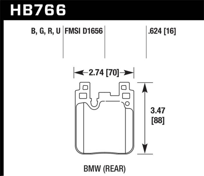 Hawk Performance - HPS 5.0 HB766B.624