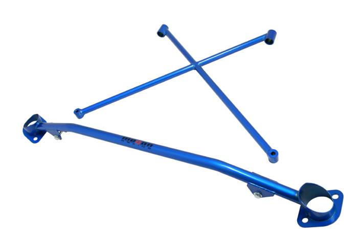 Megan Racing - 2000-2009 Honda S2000 Megan Racing Front Race Spec Strut Tower X-Bar - Blue