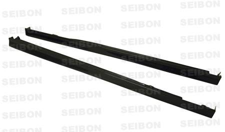 Seibon - 2002-2004 Acura RSX Seibon Carbon Fiber Side Skirts - TR Style