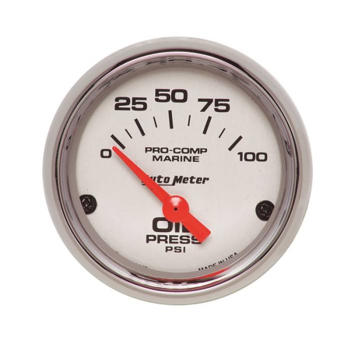 Auto Meter - GA 2" OILP 100 E MC 200758-35