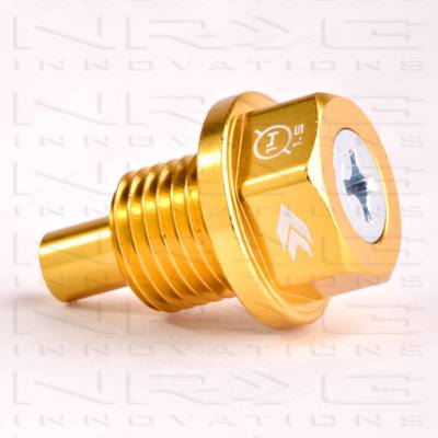 NRG Innovations NRG Innovations Magnetic Oil Drain Plug M14 X 1.5 - Gold -  CorSport