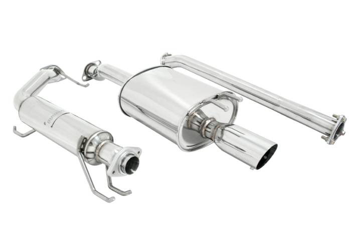 Megan Racing - 2006-2011 Honda Civic Si Sedan Megan Racing Cat Back Exhaust