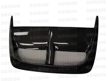 Seibon - 2006-2007 Subaru WRX and STI Seibon Carbon Fiber Hood Scoop - CW Style