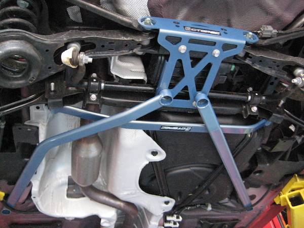 GT-Spec - 2007-2009 MazdaSpeed 3 GT-Spec Rear V Brace