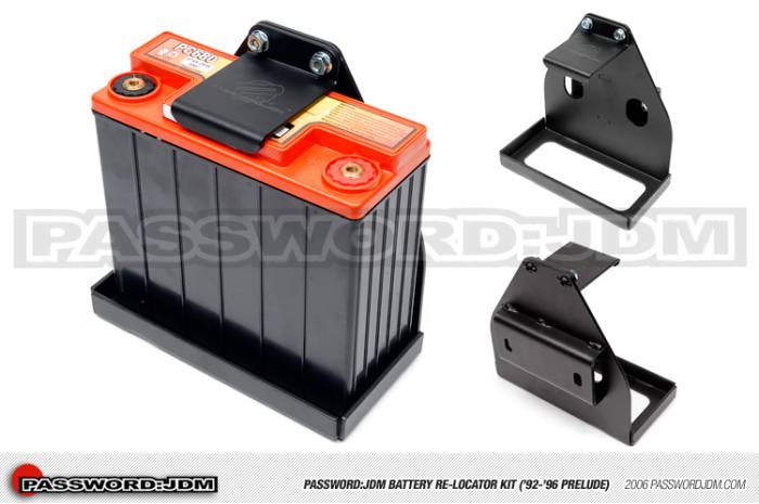 Password JDM - 1992-1996 Honda Prelude Password:JDM Battery Relocator