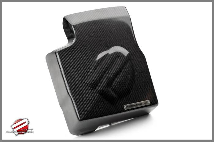 Password JDM - 2010-2013 MazdaSpeed 3 Password:JDM Dry Carbon Fiber Battery Over-Cover (Type I)