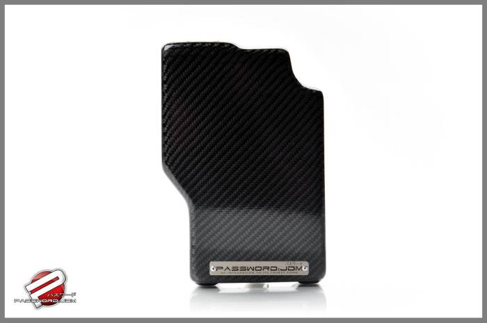 Password JDM - 2010-2013 MazdaSpeed 3 Password:JDM Dry Carbon Fiber Fuse Box Over-Cover