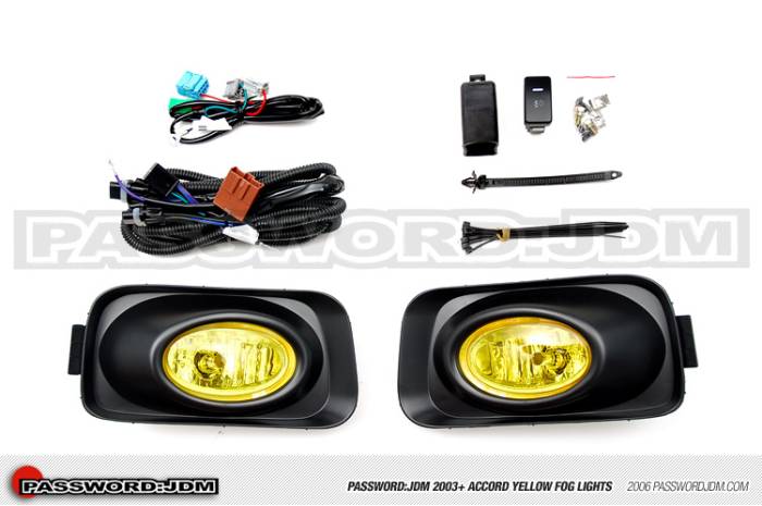 Password JDM - 2003-2008 Acura TSX Password:JDM Fog Lights (Yellow)