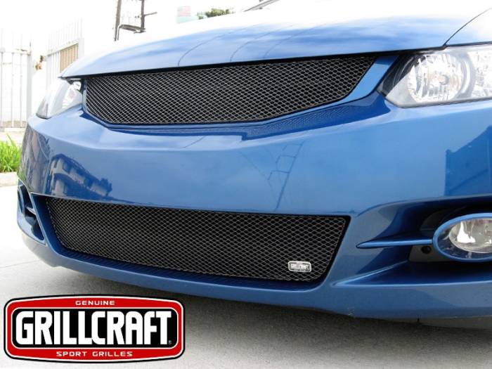 Grillcraft - 2009-2011 Honda Civic Coupe Grillcraft MX Series Upper Grille