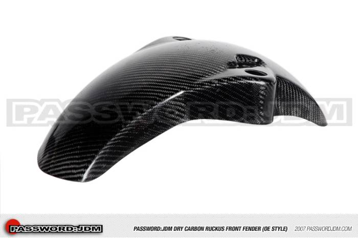 Password JDM - Honda Ruckus Password:JDM Dry Carbon Front Fender (OE Style)