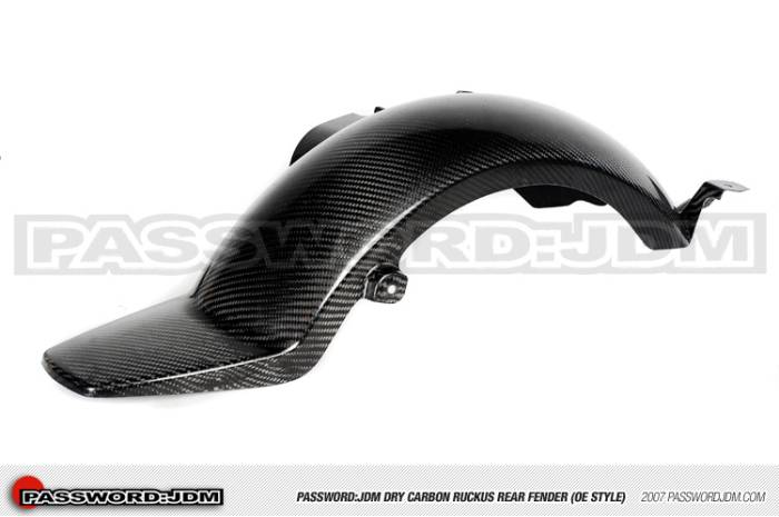 Password JDM - Honda Ruckus Password:JDM Dry Carbon Rear Fender (OE Style)