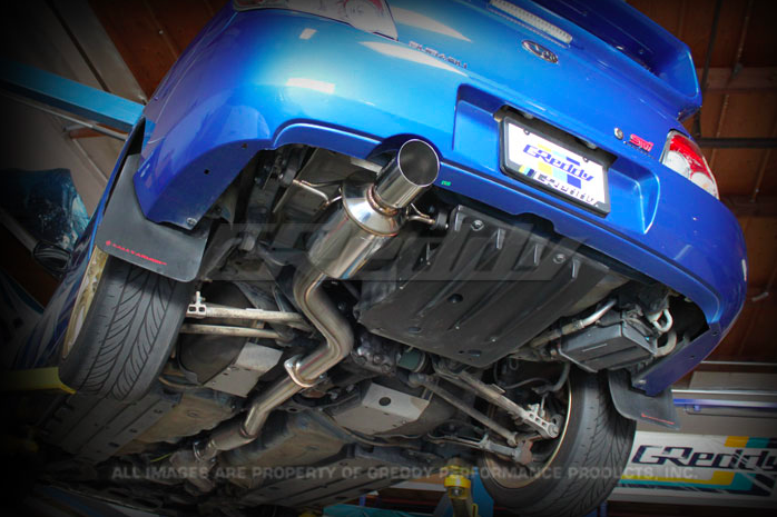 2002 subaru wrx exhaust