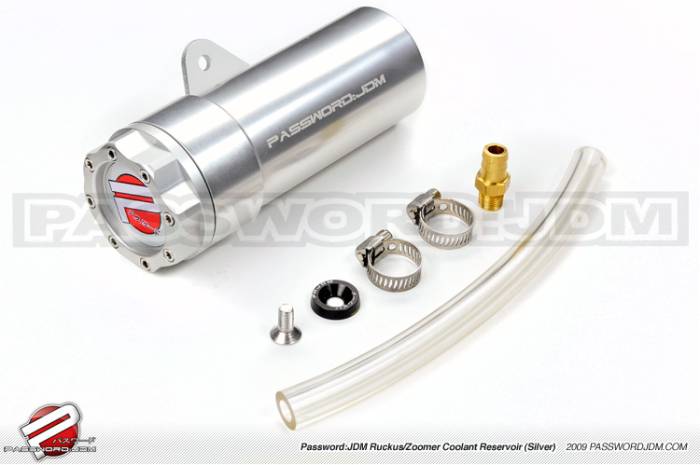 Password JDM - Honda Ruckus Password:JDM Coolant Reservoir (Silver)