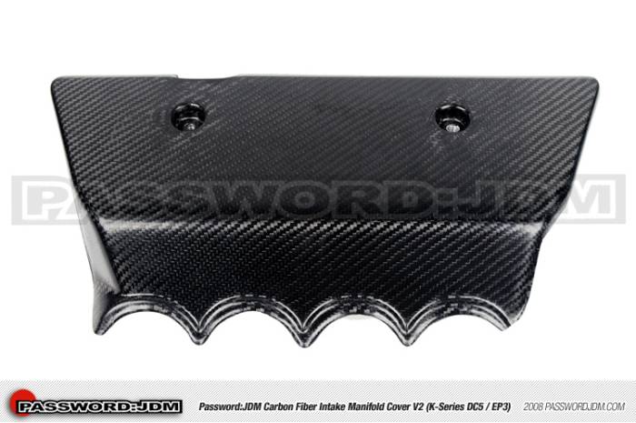 Password JDM - 2002-2005 Honda Civic Si Password:JDM Dry Carbon Fiber Intake Manifold Cover V.2