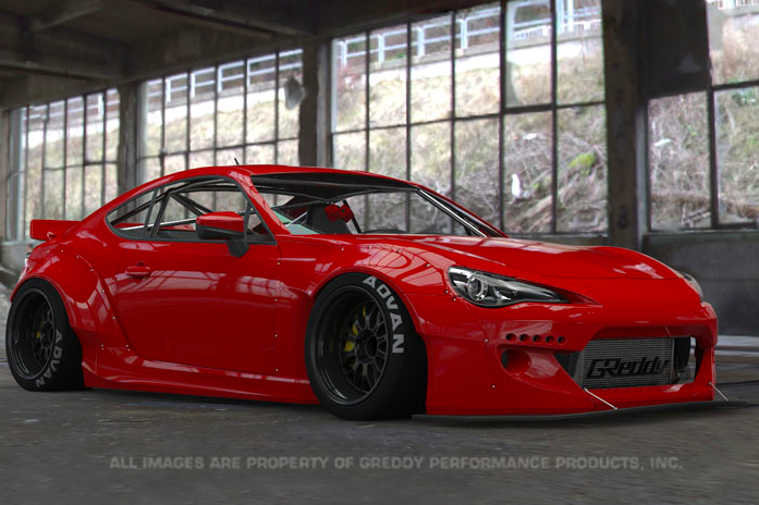 Greddy - 2013+ Subaru BRZ GReddy X Rocket Bunny 86 Wide-Body Full Aero Kit Ver. 2