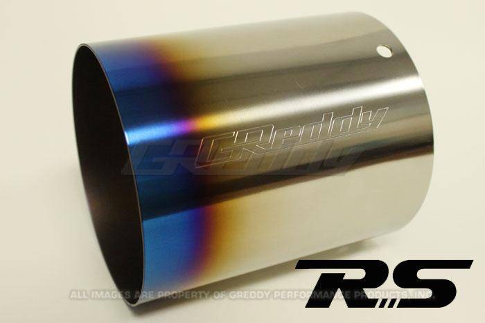 Greddy - Greddy RS Optional Titanium Muffler Tip - 115mm/120mm