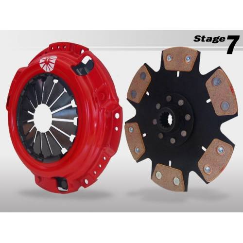 Action Clutch - 2006-2011 Honda Civic Si 6spd Action Clutch Stage 7 6-puck/4-puck Rigid (Solid) Disc Track Clutch