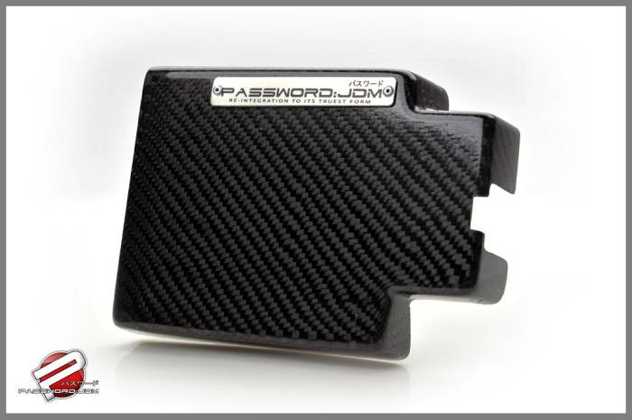 Password JDM - 1993-1997 Honda Del Sol Password:JDM Dry Carbon Fiber Fuse Box Over-Cover