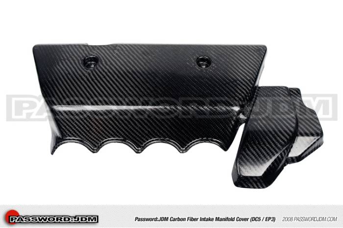 Password JDM - 2002-2006 Acura RSX Password:JDM Dry Carbon Fiber Intake Manifold Cover V.1