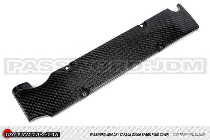 Password JDM - 2000-2009 Honda S2000 Password:JDM Dry Carbon Fiber Spark Plug Cover