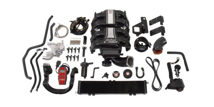 Edelbrock - Edelbrock Supercharger Stage 1 - Street Kit 2007-2012 Ford F-150 and Suv 5 4L 3V w/ Tuner 1583