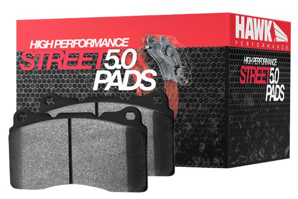 Hawk Performance - 2004-2008 Subaru Forester Hawk High Performance Street 5.0 Rear Brake Pads