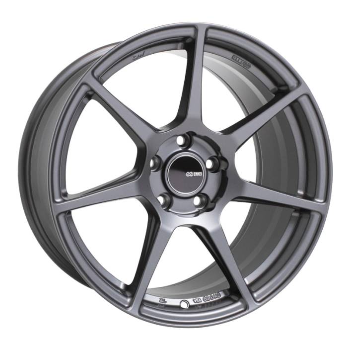 Enkei - Enkei TFR 18x9.5 5x100 45mm Offset 72.6 Bore Diameter Matte Gunmetal Wheel 516-895-8045GM