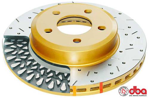 Disc Brakes Australia - 1991-1996 Acura NSX DBA 4000 Series XS Front Rotors