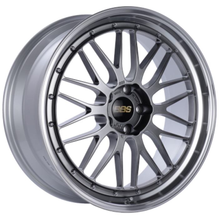 BBS - BBS LM 19x9 5x120 ET27 Diamond Black Center / Diamond Cut Lip Wheel -82mm PFS/Clip Required LM403DBPK