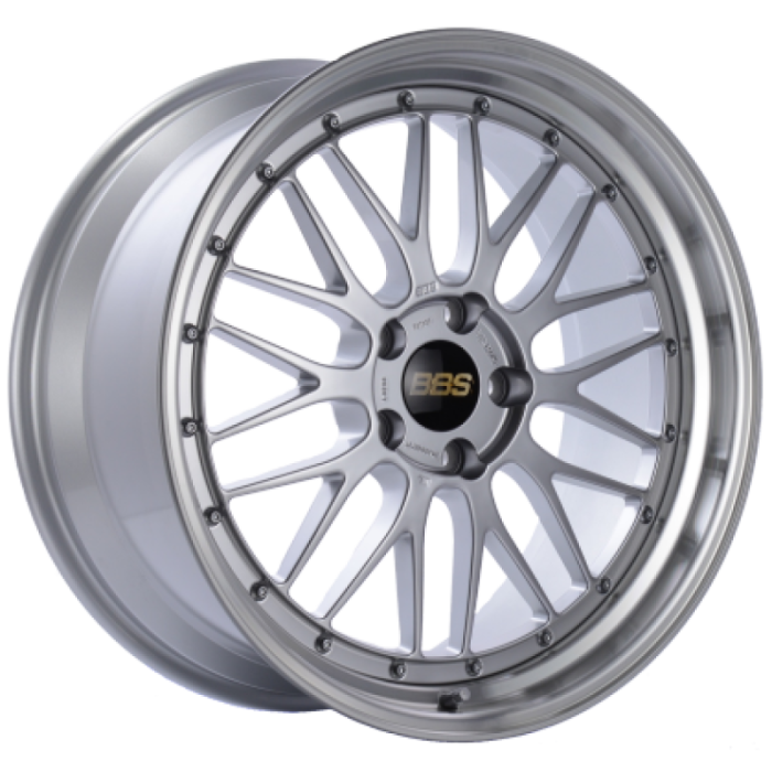 BBS - BBS LM 19x9 5x120 ET27 Diamond Silver Center / Diamond Cut Lip Wheel -82mm PFS/Clip Required LM403DSPK