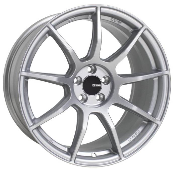 Enkei - Enkei TS9 17x9 5x114.3 45mm Offset 72.6mm Bore - Matte Silver 492-790-6545SP