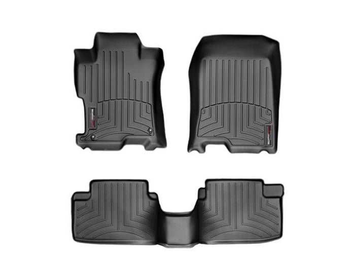 WeatherTech - 2008-2012 Honda Accord Coupe WeatherTech FloorLiner DigitalFit - Black