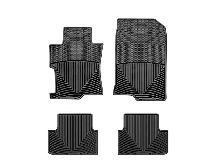 WeatherTech - 2008-2012 Honda Accord Coupe WeatherTech Floor Mats All-Weather - Black