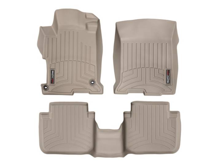 WeatherTech - 2013-2015 Honda Accord Sedan WeatherTech FloorLiner DigitalFit - Tan