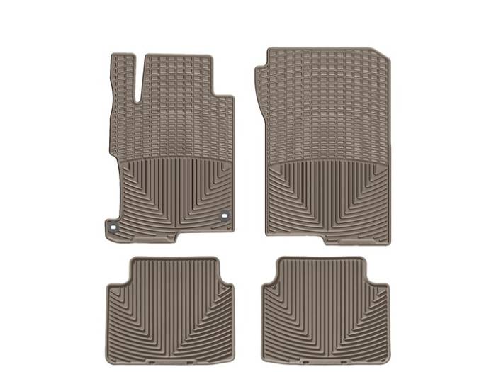 WeatherTech - 2013-2015 Honda Accord Sedan WeatherTech Floor Mats All-Weather - Tan