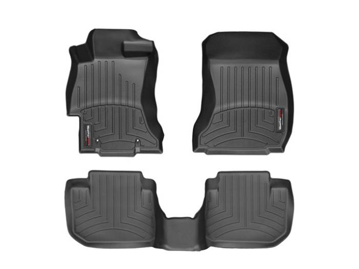 WeatherTech - 2015+ Subaru WRX and STI WeatherTech FloorLiner DigitalFit - Black