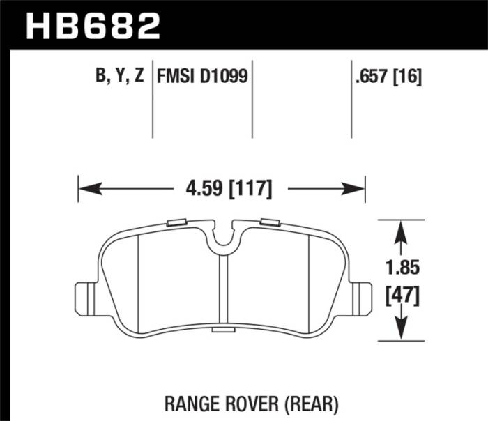 Hawk Performance - HPS 5.0 HB682B.657