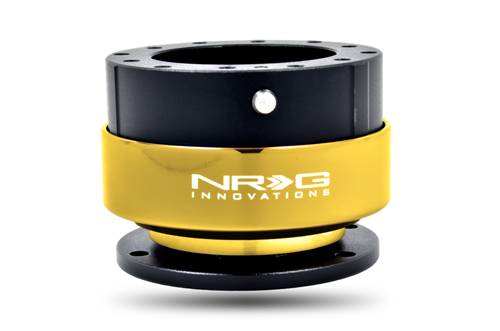 NRG Innovations - NRG Innovations Quick Release Gen 2.0 (Black Body w/ Gold Chrome Ring)