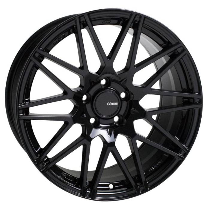 Enkei - Enkei TMS 17x9.0 45mm Offset 5x100 Bolt Pattern 72.6mm Bore Gloss Black Wheel 515-790-8045BK